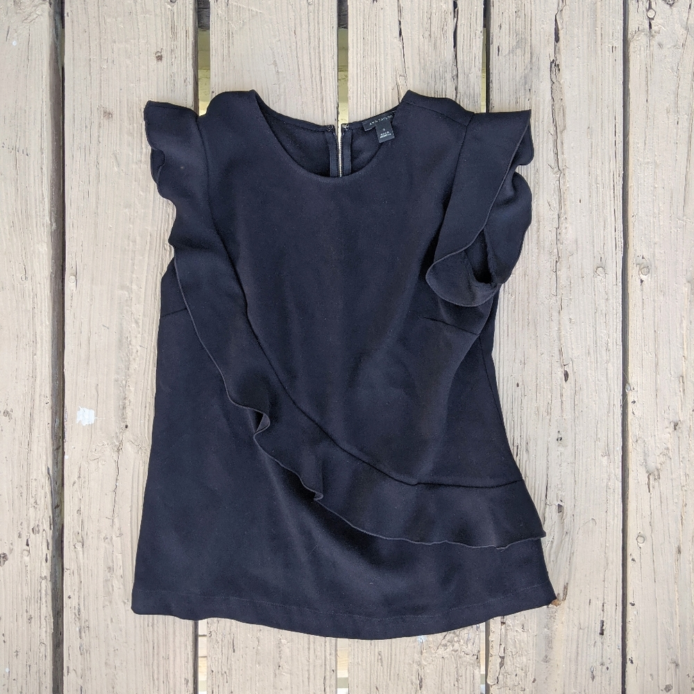 Ann Taylor Scallop Top